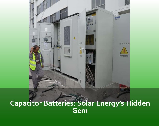 Capacitor Batteries: Solar Energy’s Hidden Gem